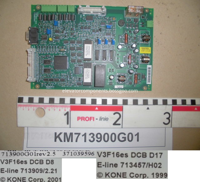 KONE V3F16 Drive Control Board KM713900G01