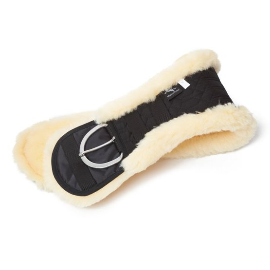 Sheepskin Western Saddle Girth D Ring Quilted Cotton