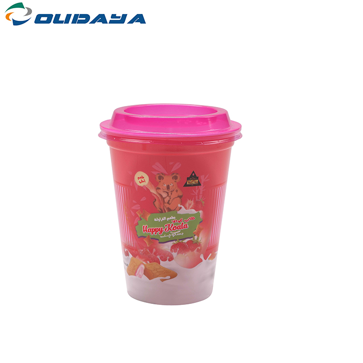 IML biscuits cup with lid