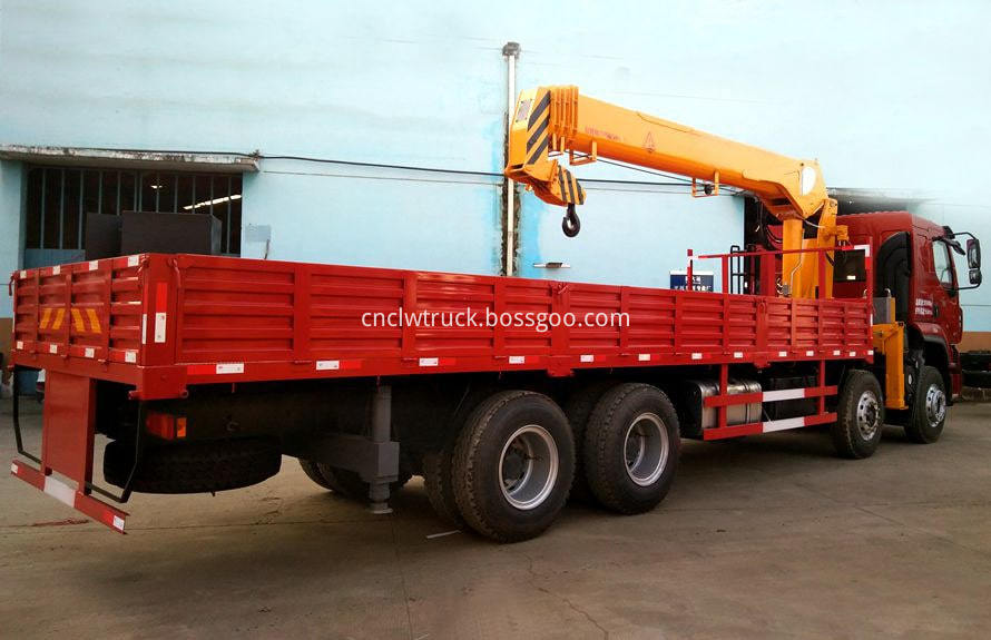 manual truck mounted crane 4