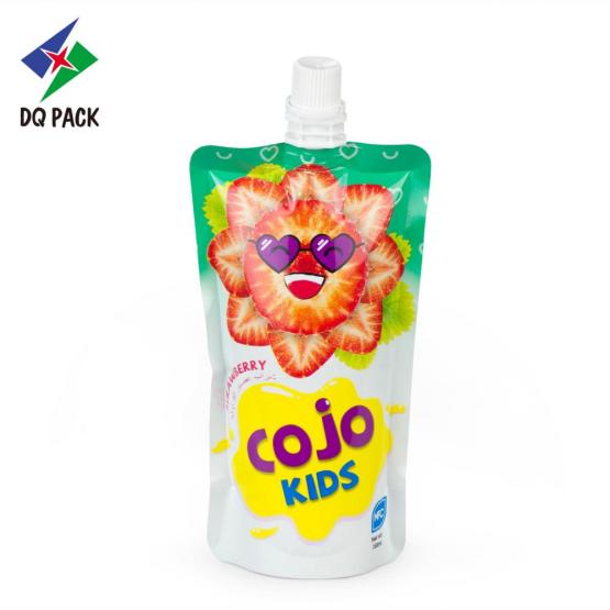 Kids drinking juice spout pouch