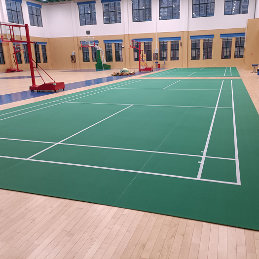 badminton court plastic floor mat