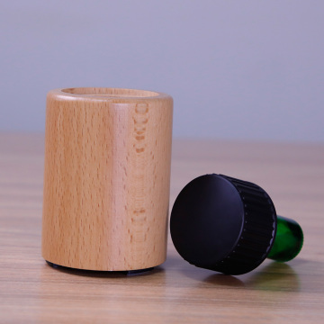 Real Wood Waterless Aromatherapy Nebulizer Diffuser