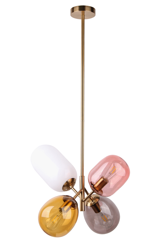 4 Lights Pendant Lamp