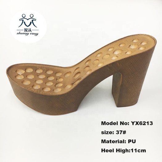 High Heel Lady Sandals sole Wholesale PU outsole