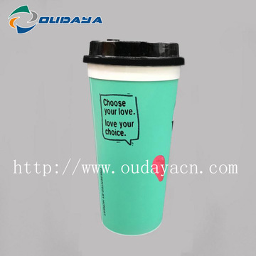 High quality colorful milktea cup cold drink cup