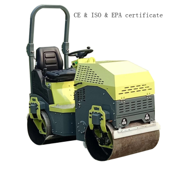 High efficiency ride-on road roller compactor 1.5ton