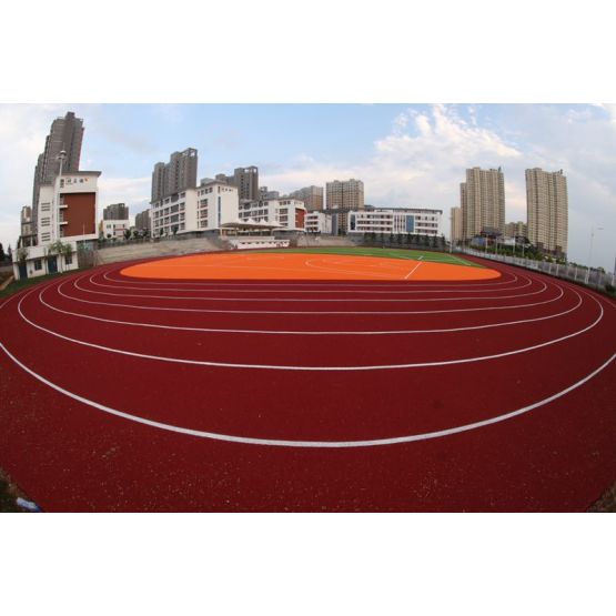 High Elasticity Spraying Polyurea Courts Sports Surface Flooring Athletic Running Track