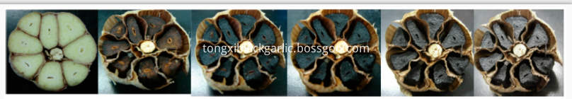 fermented black garlic