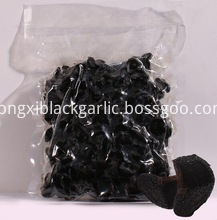 peeled black garlic