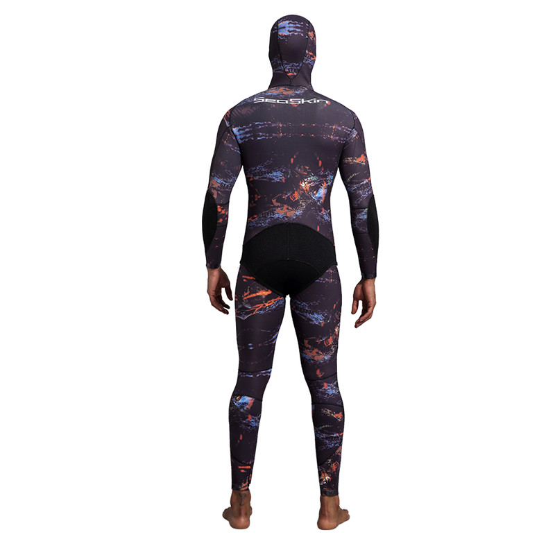 Seaskin Two Pieces Camo Wetsuit