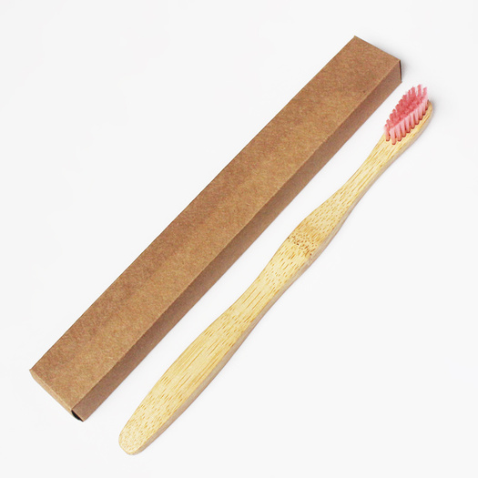 Environmentally Friendly Packaged Bamboo Toothbrush