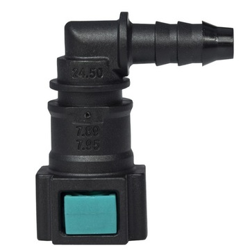 Conductive Quick Connector 7.89/7.95(5/16)-ID6-90° SAE
