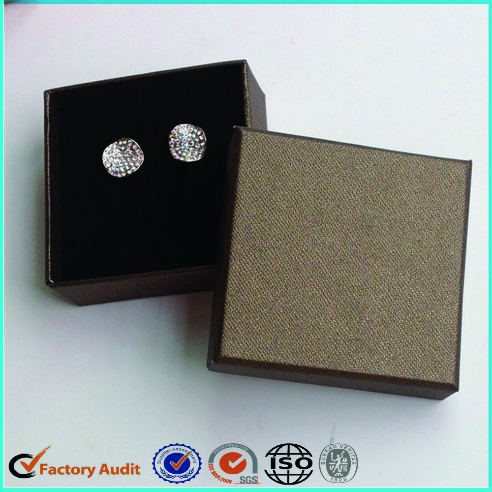 Luxury Wholesale Custom Cardboard Earring Gift Jewelry Box