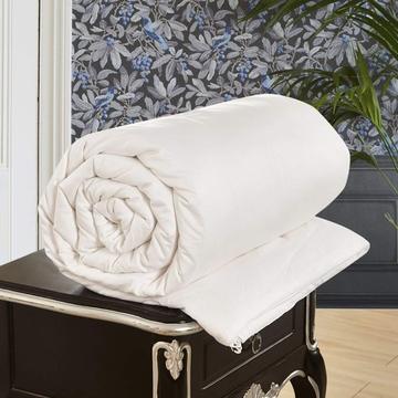All Season White Comforter with Cotton Cover