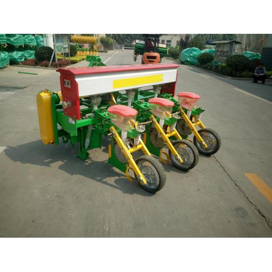 Agricultural no till maize seeding planting machine