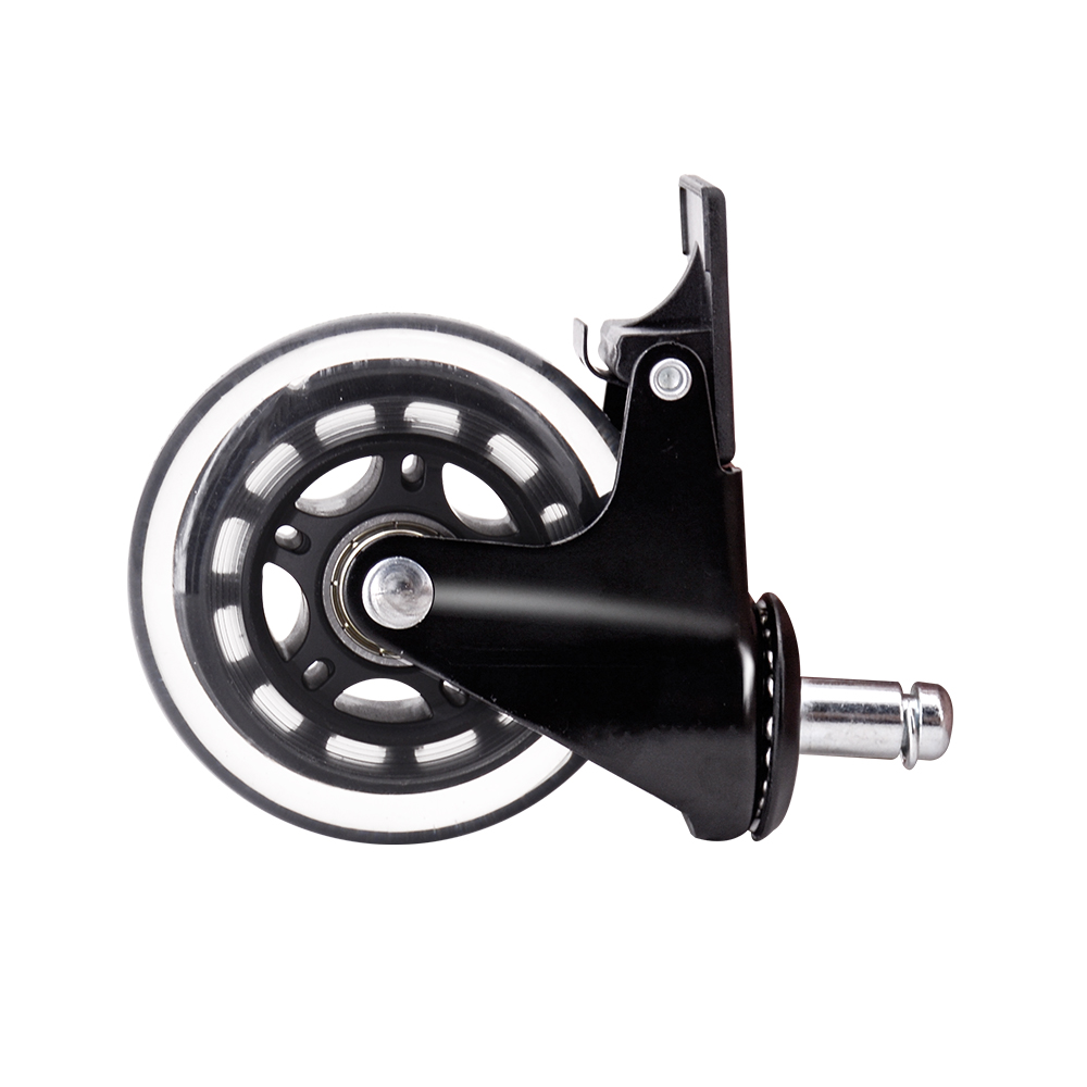3 Inch Pu Caster With Brake