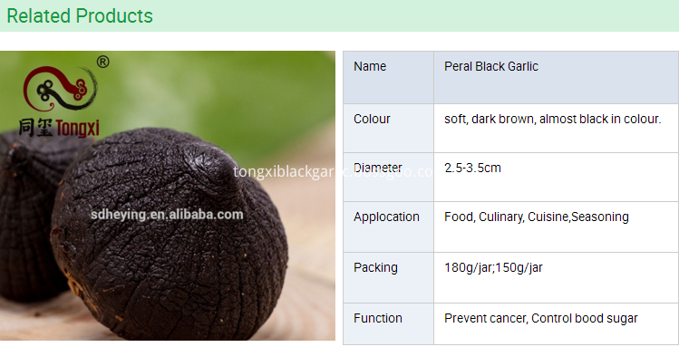fermented solo black garlic