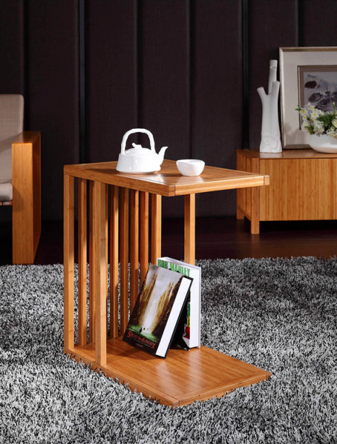 Bamboo Tea Table In Living Room