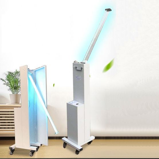 Moving UV disinfection air ultraviolet light sterilization