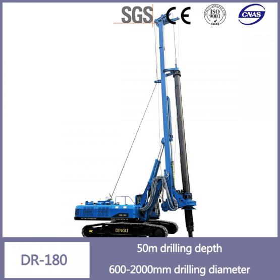 Dr-180 Model Diesel Engines Rotary Drilling Equipment