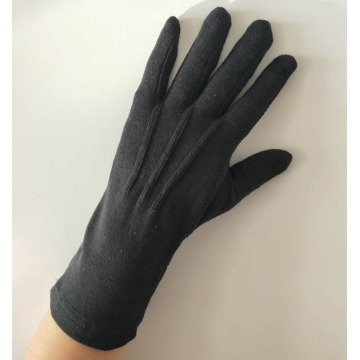 Sure Grip Black Cotton Gloves Anti Slip Gloves