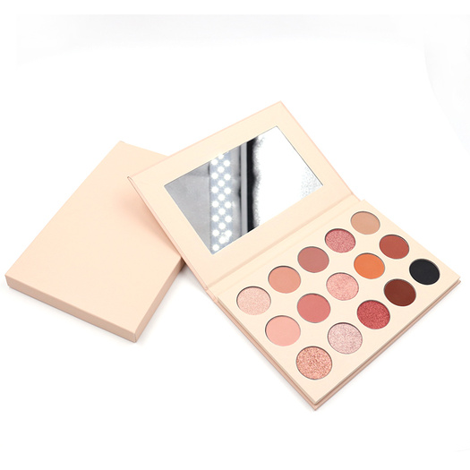15 colors natural eye shadow cosmetic palette