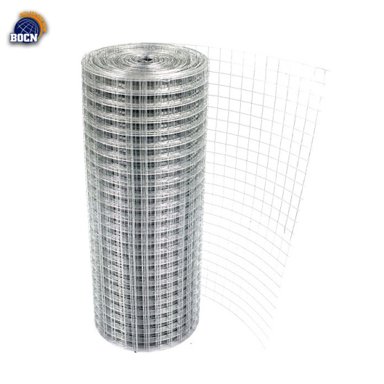 Welded wire mesh roll for bird cages