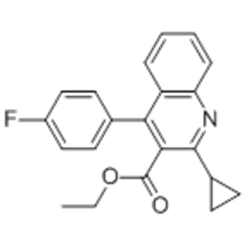 3-Quinolinecarboxylicacid, 2-cyclopropyl-4-(4-fluorophenyl)-, ethyl ester CAS 148516-11-4