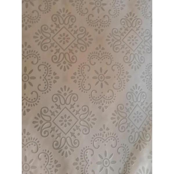Popular polyester emboss fabric