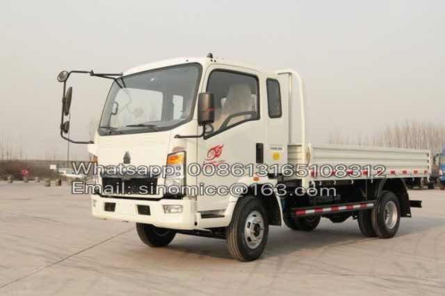 Sinotruk Howo Light Duty Dump Truck 116 HP RHD 4X2 116HP ZZ1087D3614C180