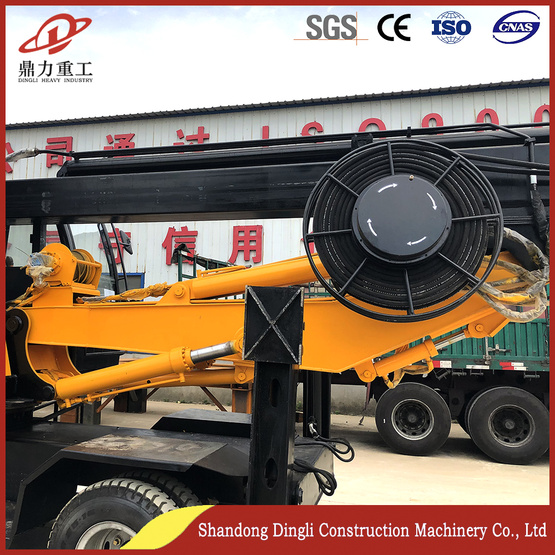 Wheeled 20M Miniature Pile Drilling Rig