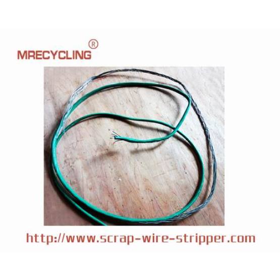 stripping copper wire for money