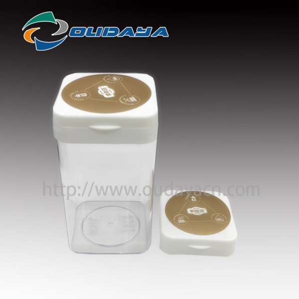IML customized IML packaging square container with lid