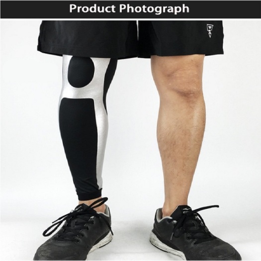 Copper knee sleeve pain relief laser sportswear
