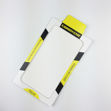 Paper cell phone case retail packaging box