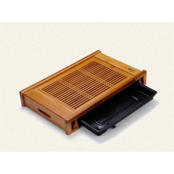 Delicate bamboo tea tray