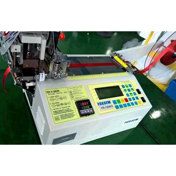 Automatic Bevel and Straight Ribbon Tape Cutting Machine