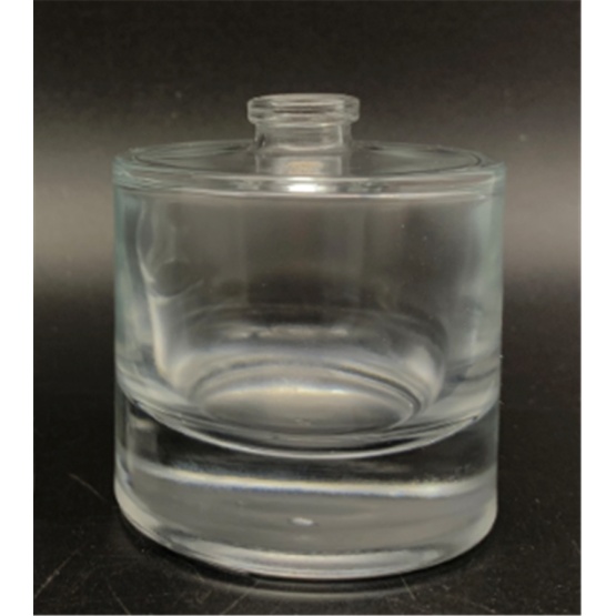 50ml Elegant Cylinder-shaped Empty Glass Perfume Bottle