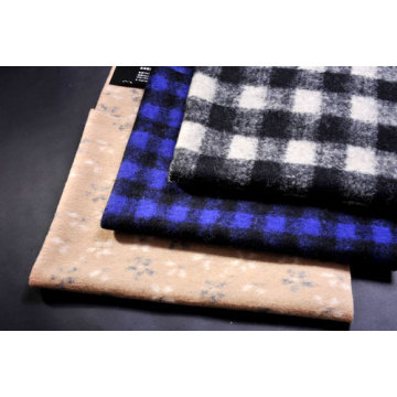 Sell Jacquard Knitted Woolen Fabric Faux Fur