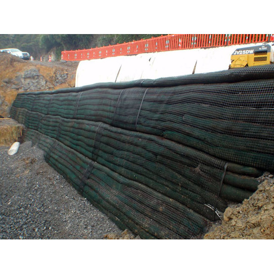 Retaining Walls Polyester Uniaxial Geogrid