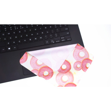 promotional gift microfiber silicon dots cloth