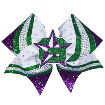 Custom Logo Mixed Colors Cheer Style Bows