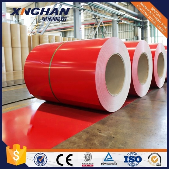 Xinghan color coated steel coil PPGI