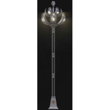 Art and culture type street lamp