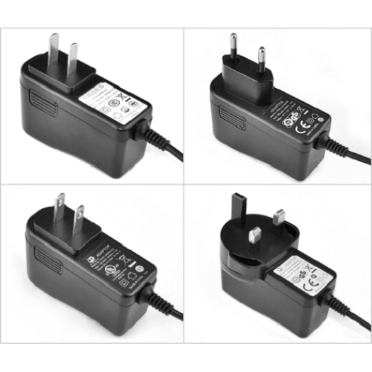 Interchangeable Detachable Power Adapter