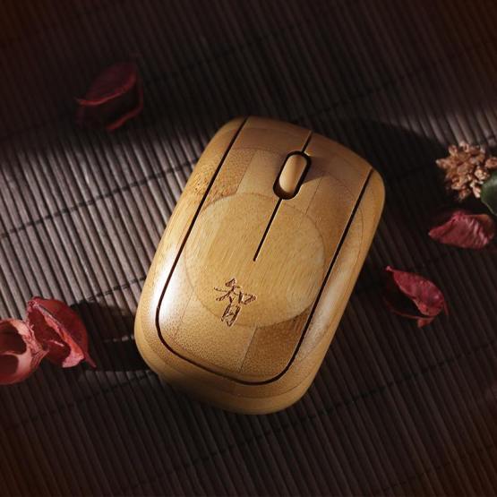 Bamboo Computer Office Mouse