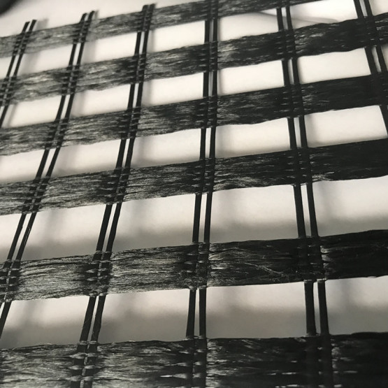 Polyester UX Geogrid Knitted by Polyester Yarns
