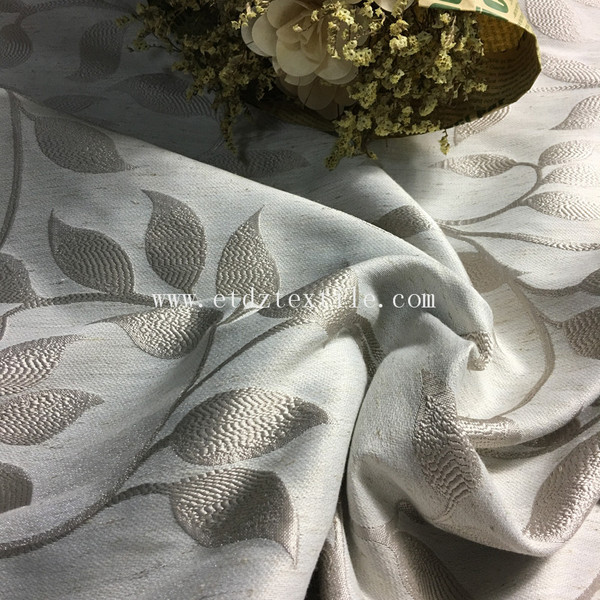 CLASSICAL JACQUARD YARN DYED AND PIECE DYED CURTAIN FABRIC