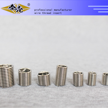 high precision screw fastener threaded inserts for aluminum